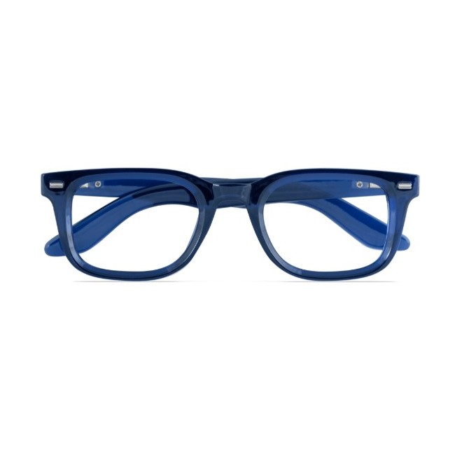 Mast Industria Italiana Occhiale Da Lettura Twins Platinum Kilimangiaro Blu +2,00