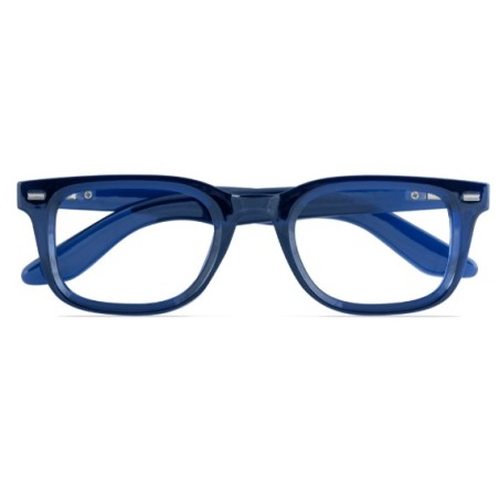 Mast Industria Italiana Occhiale Da Lettura Twins Platinum Kilimangiaro Blu +2,00