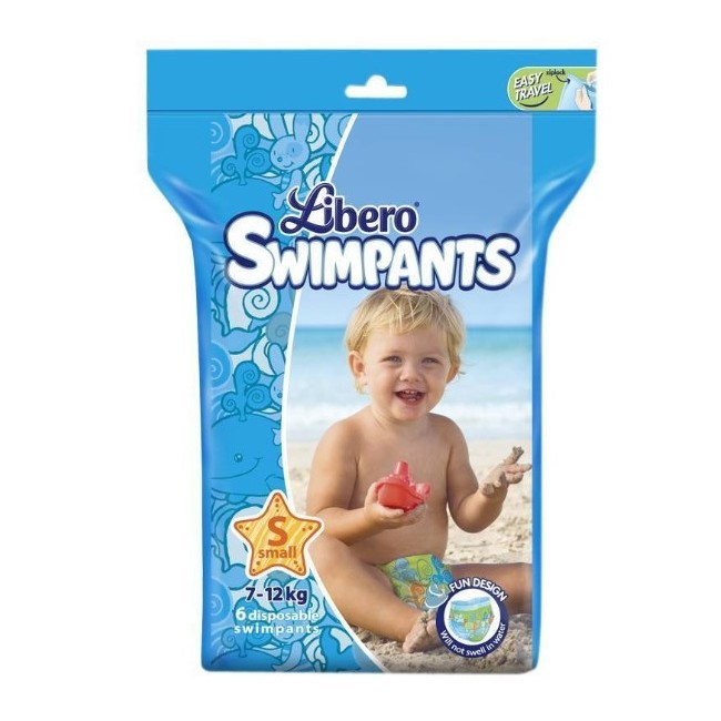 Essity Pannolini Mare/piscina Libero Swim Pants Per Bambino S 12 Pezzi