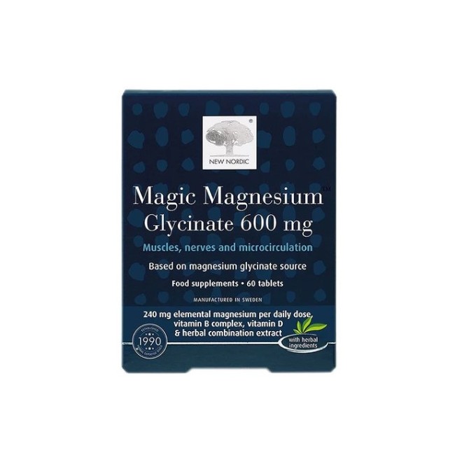 New Nordic Magic Magnesium Glycinate 60 Compresse