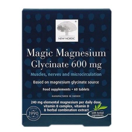 New Nordic Magic Magnesium Glycinate 60 Compresse