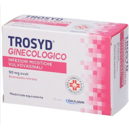 Giuliani Trosyd Ginecologico 50 Mg 15 Ovuli