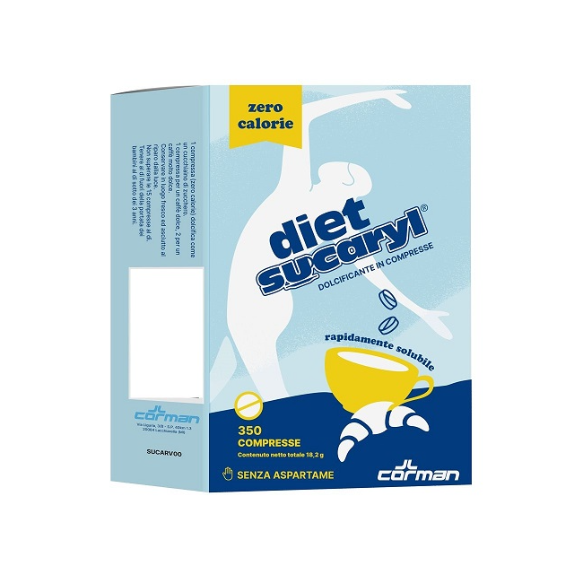 Corman Diet Sucaryl 350 Compresse