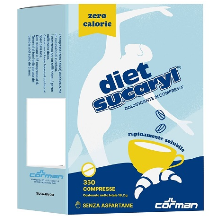 Corman Diet Sucaryl 350 Compresse