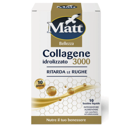 A&d Gruppo Alimentare Dietetico Matt Collagene Idrolizzato 3000 10 Bustine