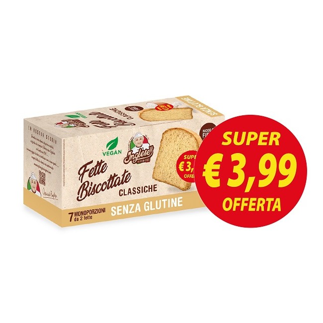 Gaia Inglese Fette Biscottate Classiche 200 G Promo