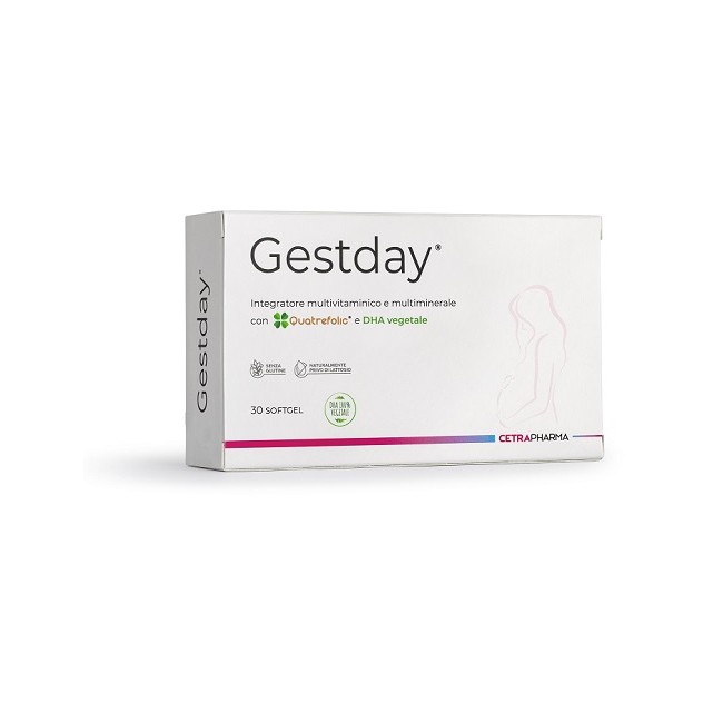Cetra Pharma Gestday 30 Softgel Da 850 Mg