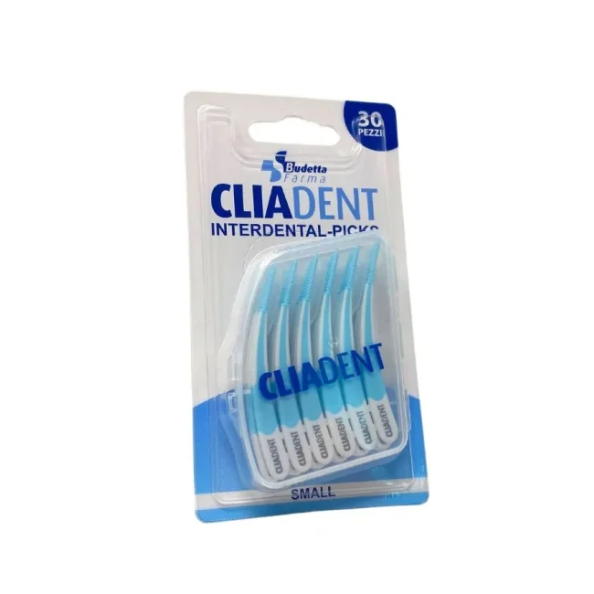Budetta Farma Cliadent Interdental Picks Small Scovolini 30 Pezzi