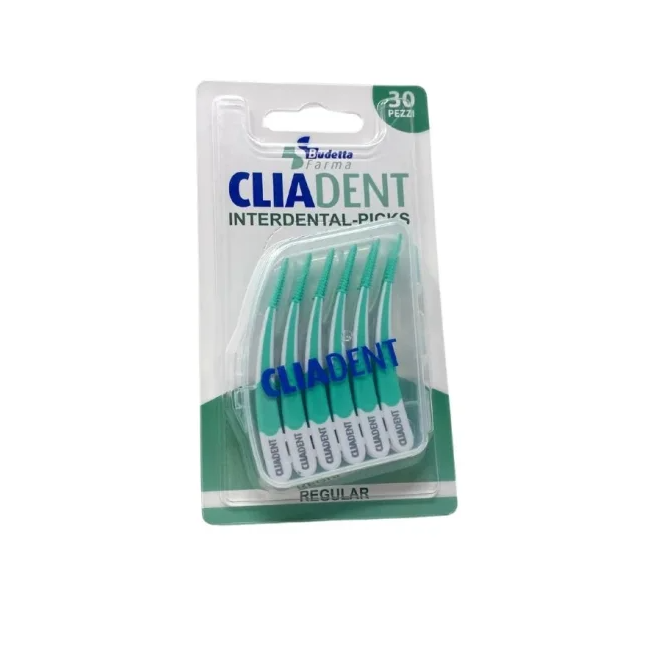 Budetta Farma Cliadent Interdental Picks Regular Scovolini 30 Pezzi