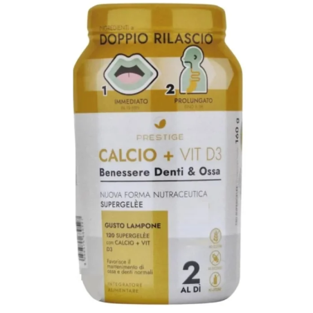 Linea Blu Calcio+vit D3 120 Supergelee
