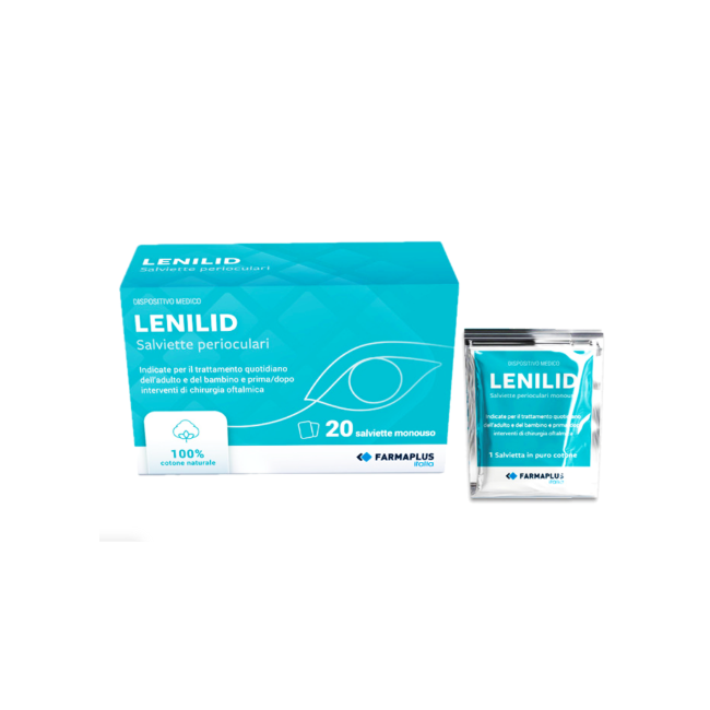 Farmaplus Lenilid Salviette Perioculari 20 Pezzi