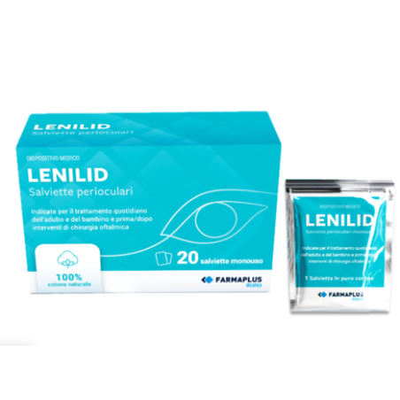 Farmaplus Lenilid Salviette Perioculari 20 Pezzi