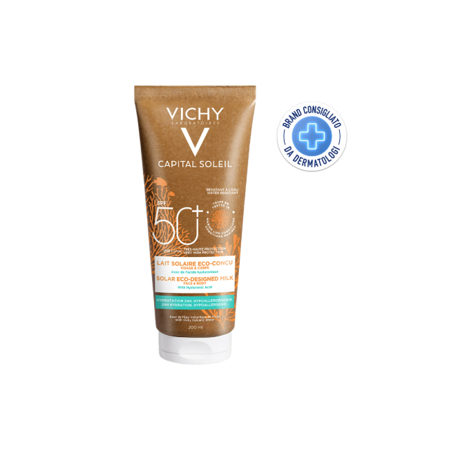 Vichy Capital Soleil Latte Solare Eco-sostenibile Spf50+ 200 Ml