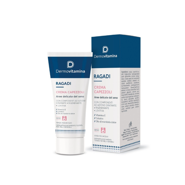 Pasquali Dermovitamina Ragadi Crema Capezzoli 30 Ml