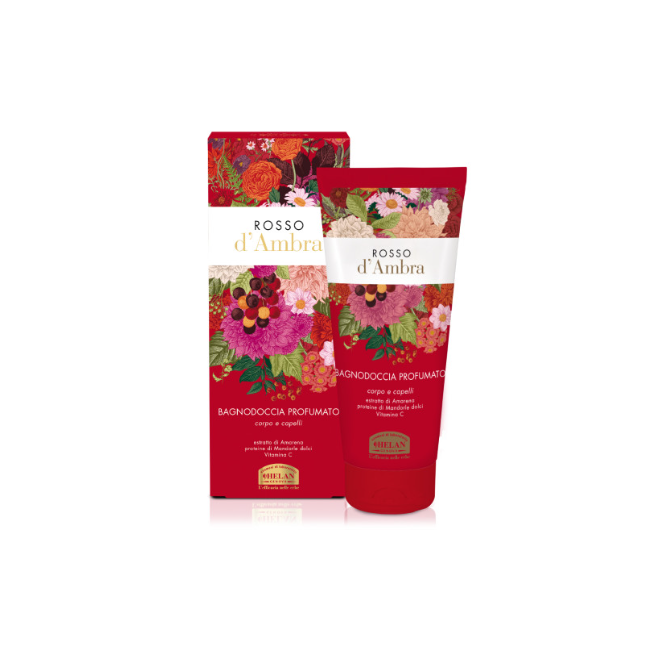 Helan Rosso D'ambra Bagnodoccia Profumato 200 Ml