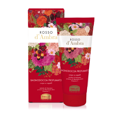 Helan Rosso D'ambra Bagnodoccia Profumato 200 Ml