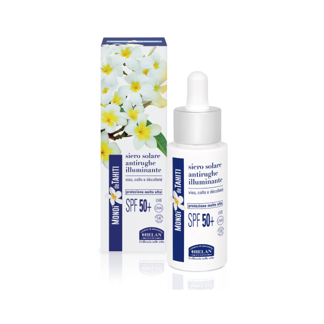 Helan Monoi De Tahiti Miti Siero Solare Illuminante Antirughe Spf50+ 30 Ml