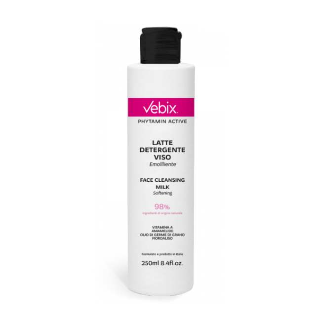 Vebi Pharma Phytamin Active Latte Detergente Viso Emolliente 250 Ml