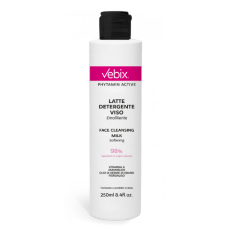 Vebi Pharma Phytamin Active Latte Detergente Viso Emolliente 250 Ml