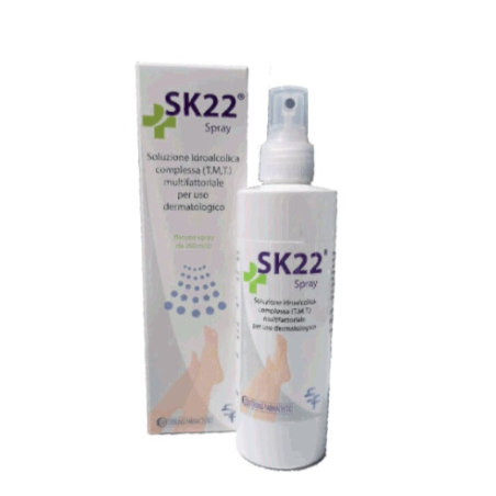 Sterling Farmaceutici Sk22 Spray Soluzione Idroalcolica Complessa Multifattoriale 200 Ml
