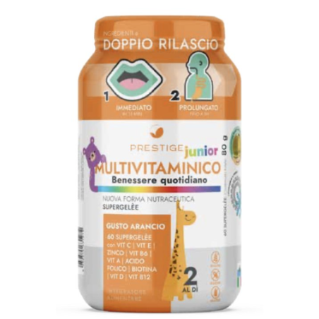 Linea Blu Super Gelee Multivitaminico Junior 60 Compresse Masticabili