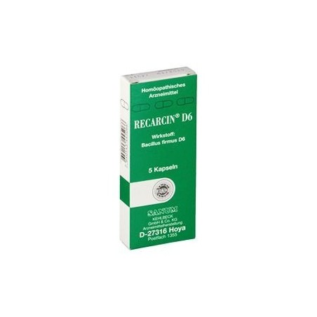 Sanum-kehlbeck Recarcin D6 5 Capsule Sanum