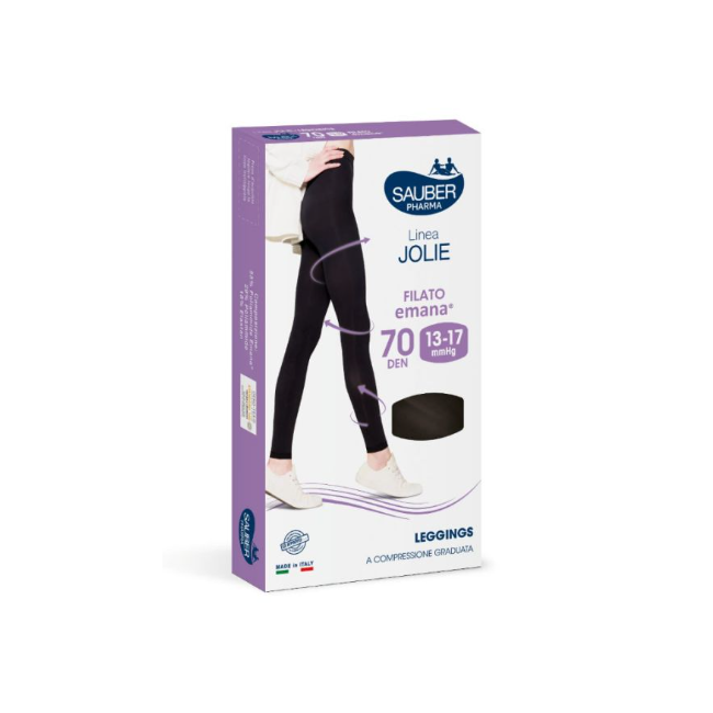 Desa Pharma Calza Sauber Jolie Leggings Emana 70 Nero S