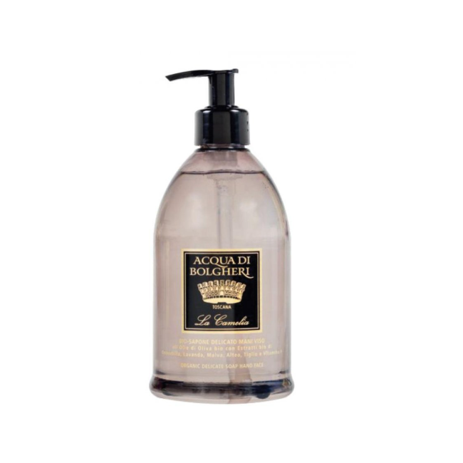 Acqua Di Bolgheri Bio-sapone Del Mani/viso La Camelia 500 Ml