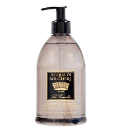 Acqua Di Bolgheri Bio-sapone Del Mani/viso La Camelia 500 Ml