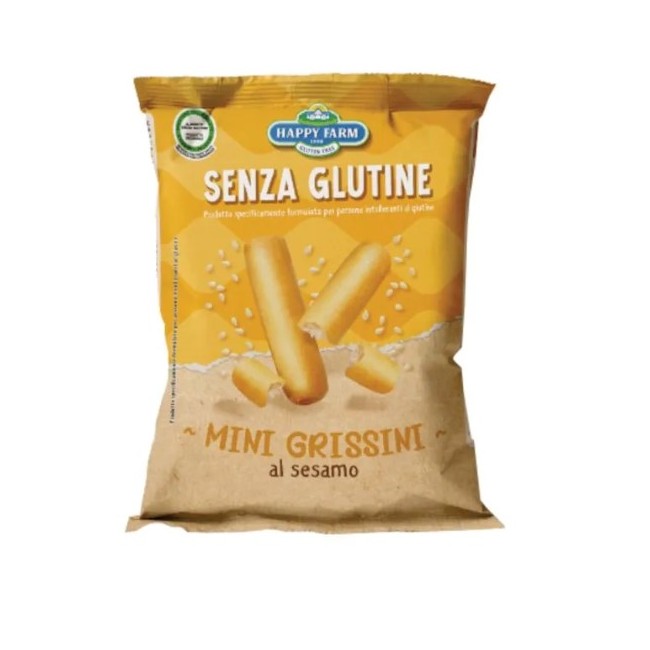 Happy Farm Grissini Al Sesamo 45 G