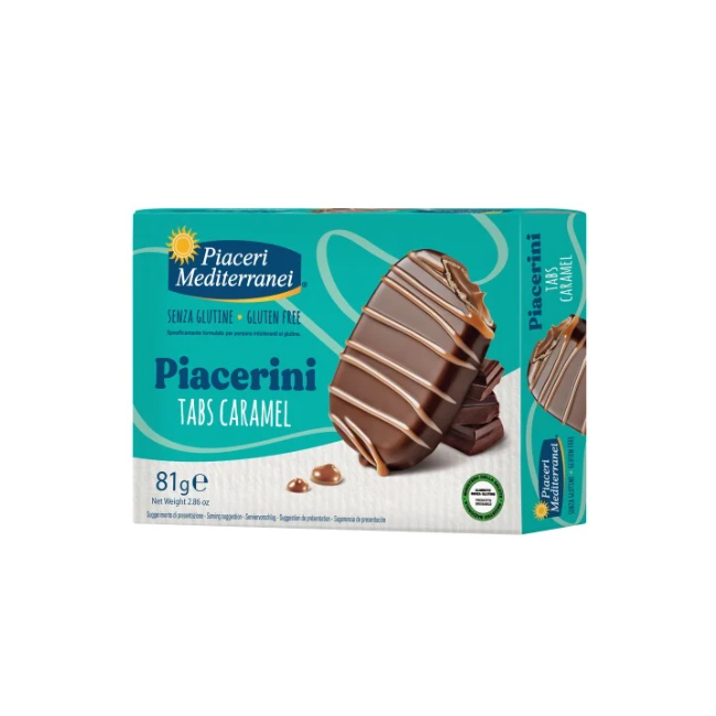 Eurospital Piaceri Mediterranei Piacerini Tabs Caramel 81 G