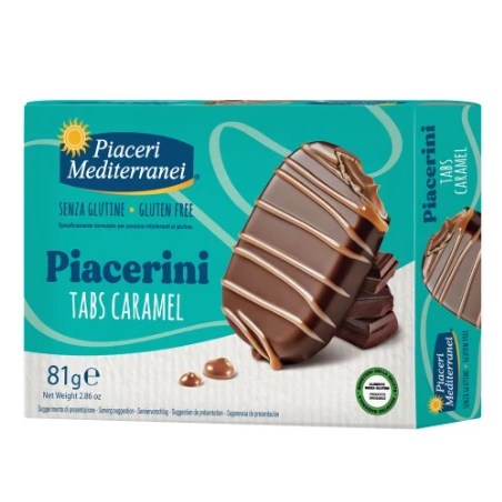 Eurospital Piaceri Mediterranei Piacerini Tabs Caramel 81 G
