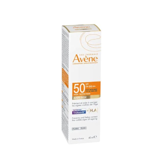 Avène Eau Thermale Avene Solare Fluido Anti-eta' Spf 50 40 Ml