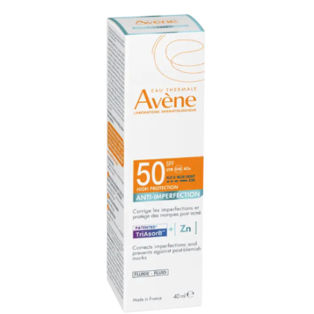 Avène Eau Thermale Avene Solare Fluido Anti-imperf Spf 50 40 Ml