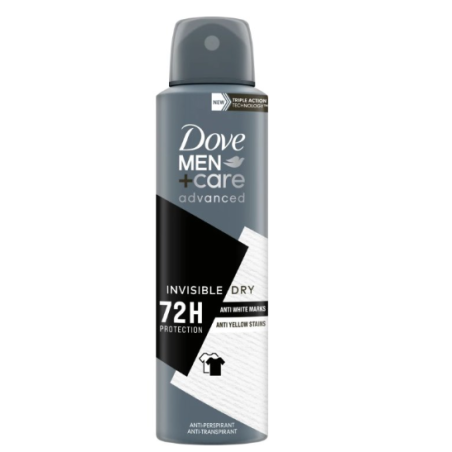 Unilever Italia Mkt Oper. Dove Men Care Advanced Care Invisible Dry Spray 150 Ml