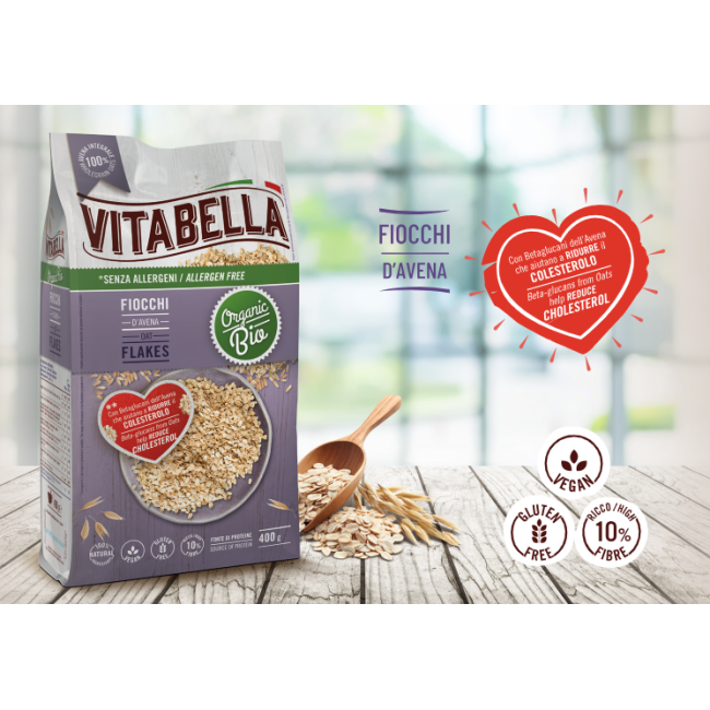 Molino Nicoli Vitabella Fiocchi Avena 300 G
