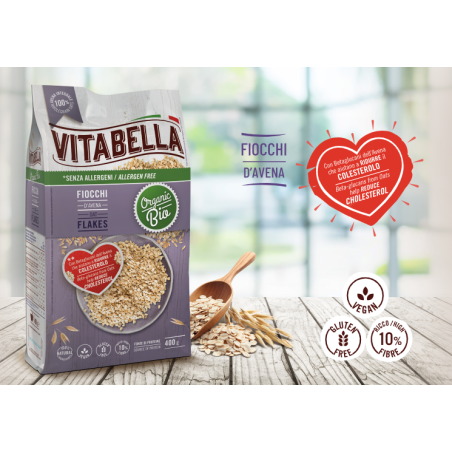Molino Nicoli Vitabella Fiocchi Avena 300 G