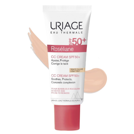 Uriage Roseliane Cc Creme viso con protezione Spf50+ 40 Ml