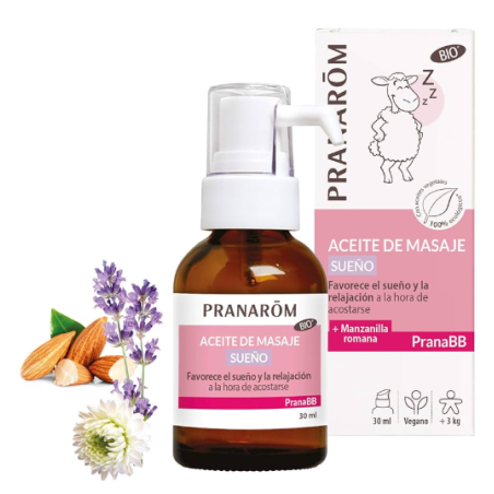 Herbalgem Pranarom Pranabebe Sonno Olio Massaggio 30 Ml