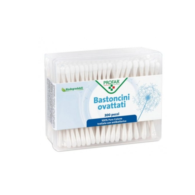 Farvima Medicinali F Care Bastoncini Cotonati 200 Pezzi