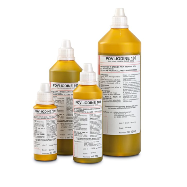 Nuova Farmec Povi Iodine 100 125 Ml