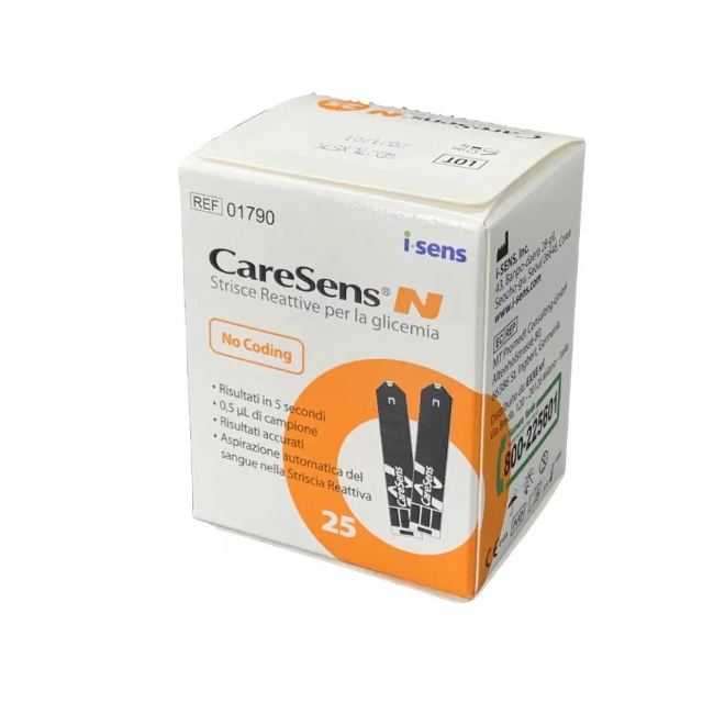 Diacare Strisce Misurazione Glicemia Caresens N 50 Pezzi