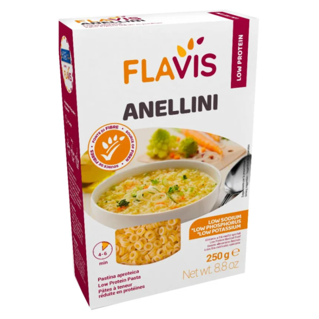 Dr. Schar Flavis Pasta aproteica Anellini 250 G