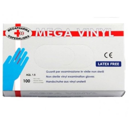 Farvisan Guanto In Vinile Grande 100 Pezzi