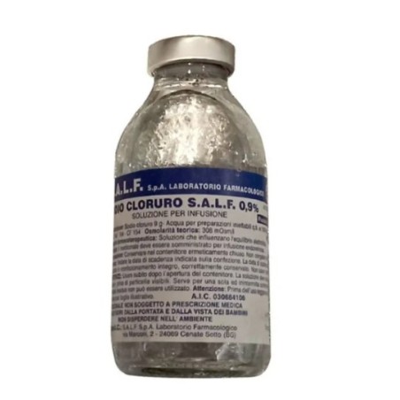 Salf Sodio Cloruro S.a.l.f. 0,9% Soluzione Per Infusione 100 ml