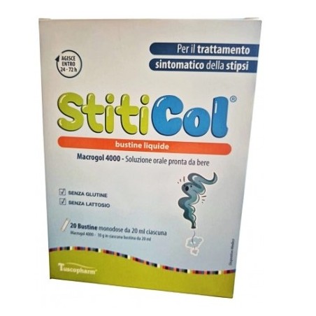 Tuscopharm Stiticol 20 Bustine Da 20 Ml