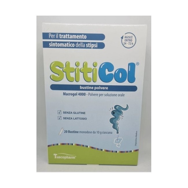 Tuscopharm Stiticol 20 Bustine Da 10 G