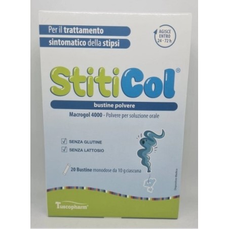 Tuscopharm Stiticol 20 Bustine Da 10 G
