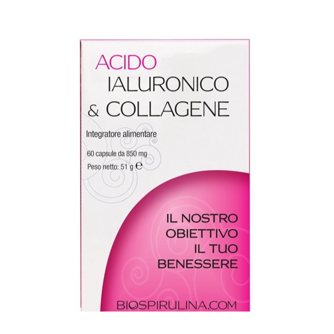 Biospirulina Acido Ialuronico & Collagene 60 Compresse