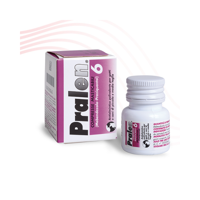 Teknofarma Pralen 240 Mg + 20 Mg Compresse Masticabili Per Gatti E Cani Di Piccola E Media Taglia